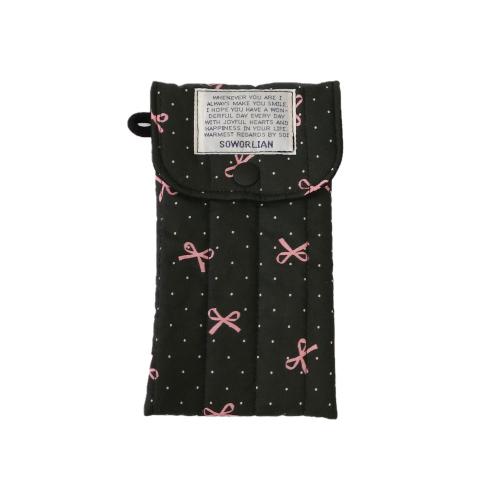 소월리안(SOWORLIAN)  필통 펜슬파우치_ 리본도트 - 후기 | 무신사