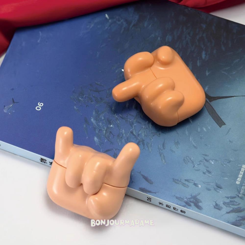 이모션 핑거 에어팟 케이스 유니크