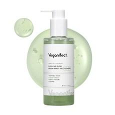 비건이펙트 클린 앤 글로우 청보리 LHA 젤 클렌저(205ml)