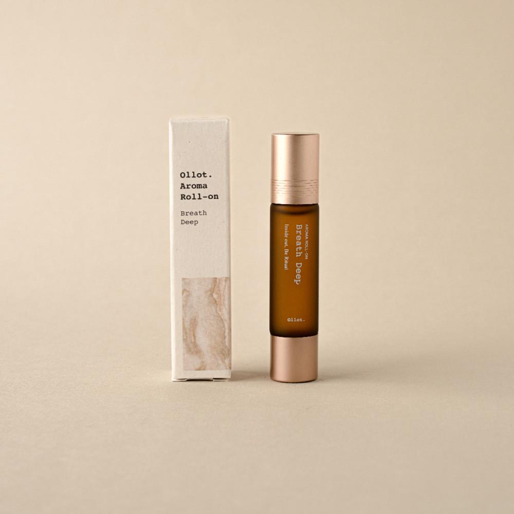 올롯 아로마 비건 롤온 브레스딥 10ml  아로마테라피 천연 에센셜 오일