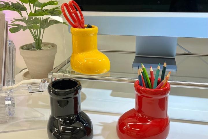 아톰부츠 연필 꽂이 3colors 세라믹 책상 정리함 데스크테리어