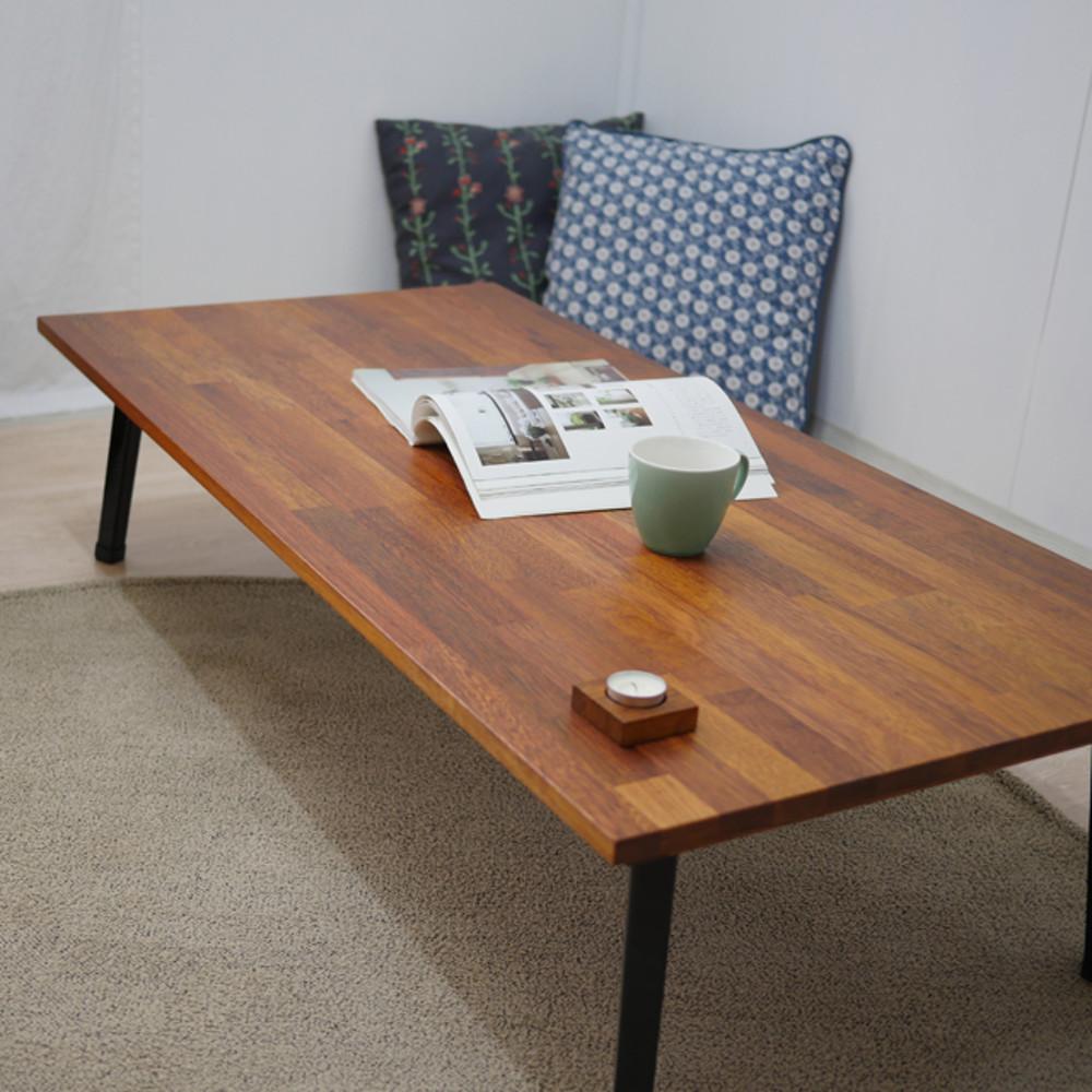 멀바우 아카시아 레드파인 원목 접이식 좌식 테이블 거실 쇼파 좌탁 식탁 탁자 티테이블