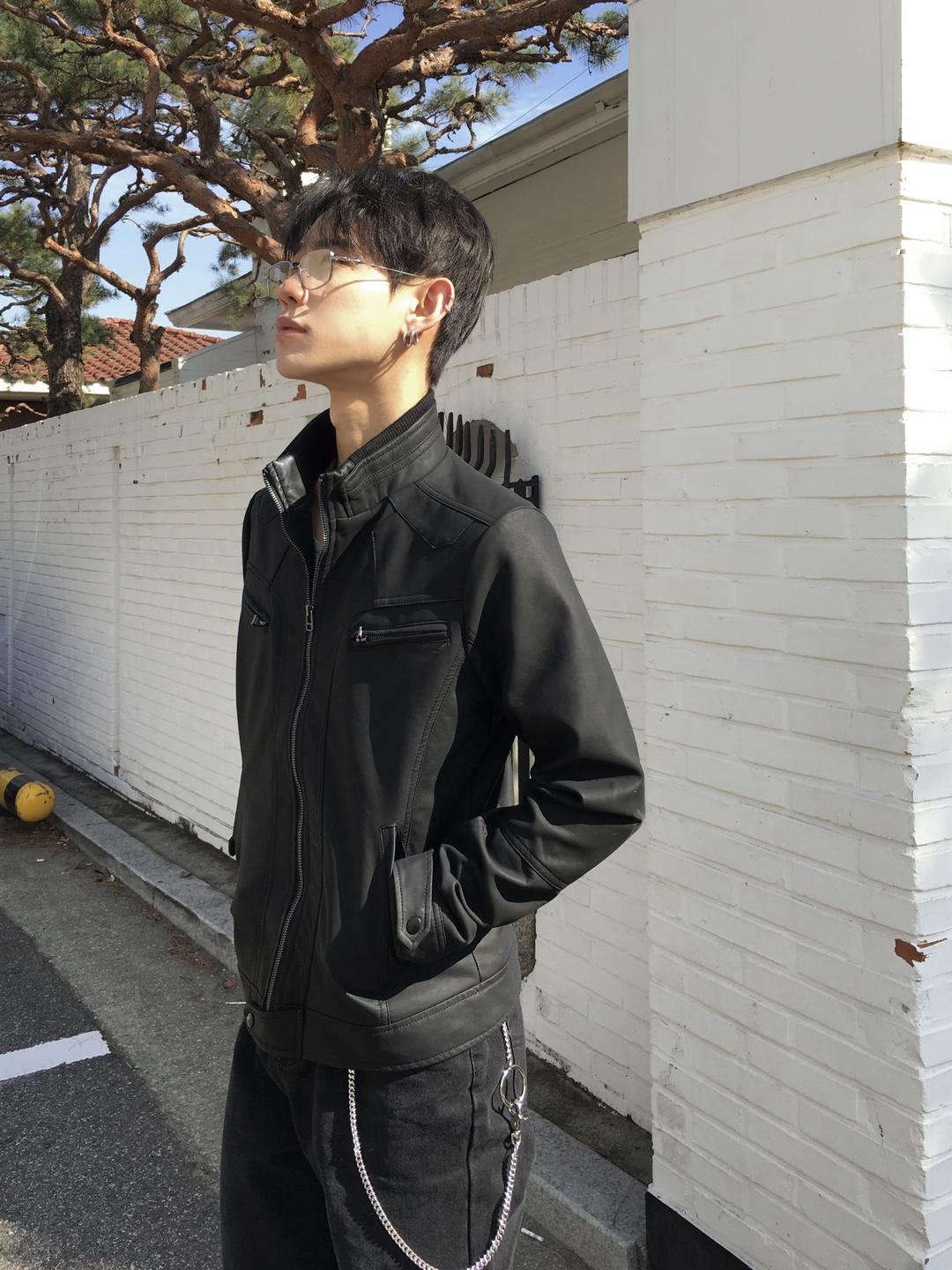 킬리 바이커 레더 자켓 2C