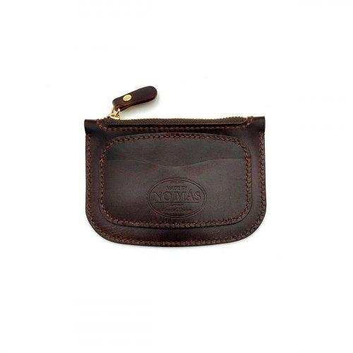ROUND ZIPPER (CHERRY BROWN)