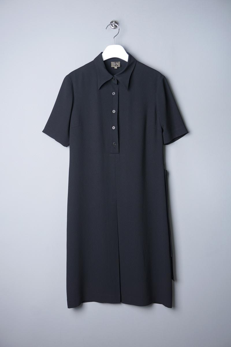 Calvin Klein pull-over belted onepiece (triacetate+rayon)
