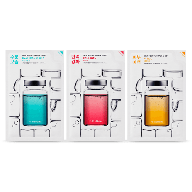 [1+1] 스킨 레스큐어 마스크시트 5종