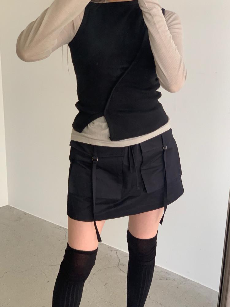 [S당일출고] 러브유쏘머치 버닝 스커트