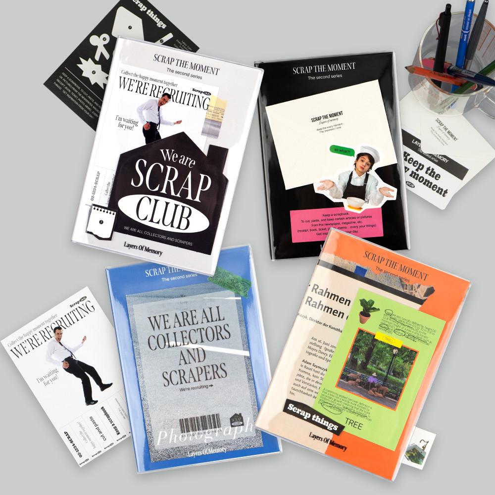 루카랩 2023 스크랩 더 모먼트 날짜형 하반기 반년 다이어리 Ver.2