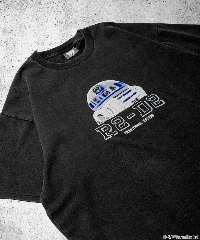 FREAK'S STORE/STARWARS/スターウォーズ R2-D2 フロッキープリント ショートスリーブTシャツ/半袖｜Daytona Park(FREAK'S STORE公式通販)