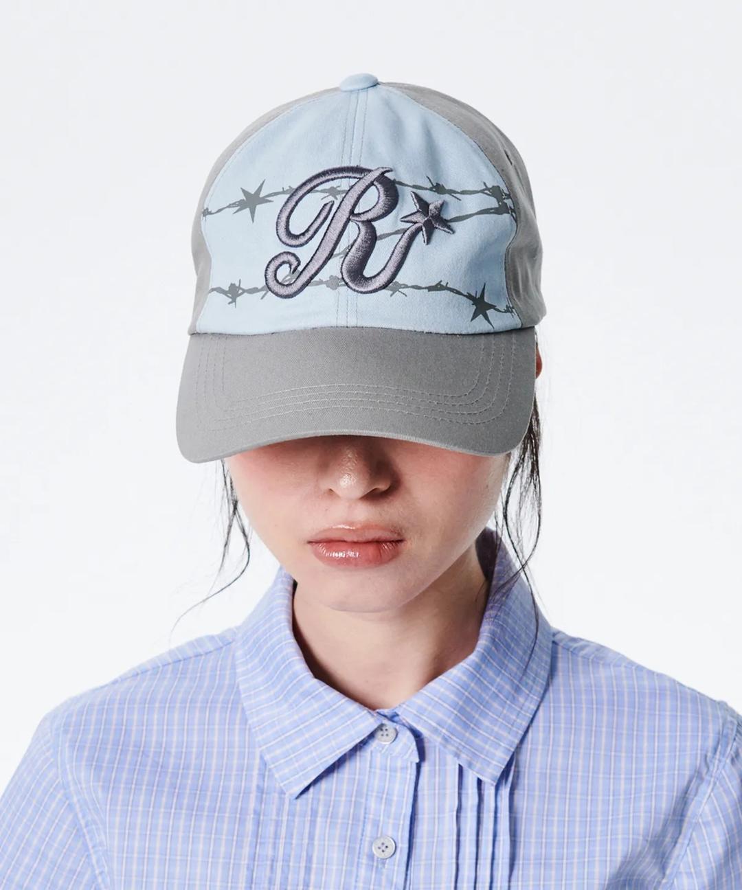 러닝하이 R LOGO BALL CAP (Sky Blue)