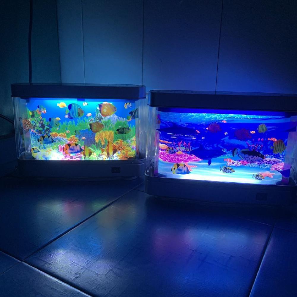 어항무드등 수족관 틱톡 어항 무드등