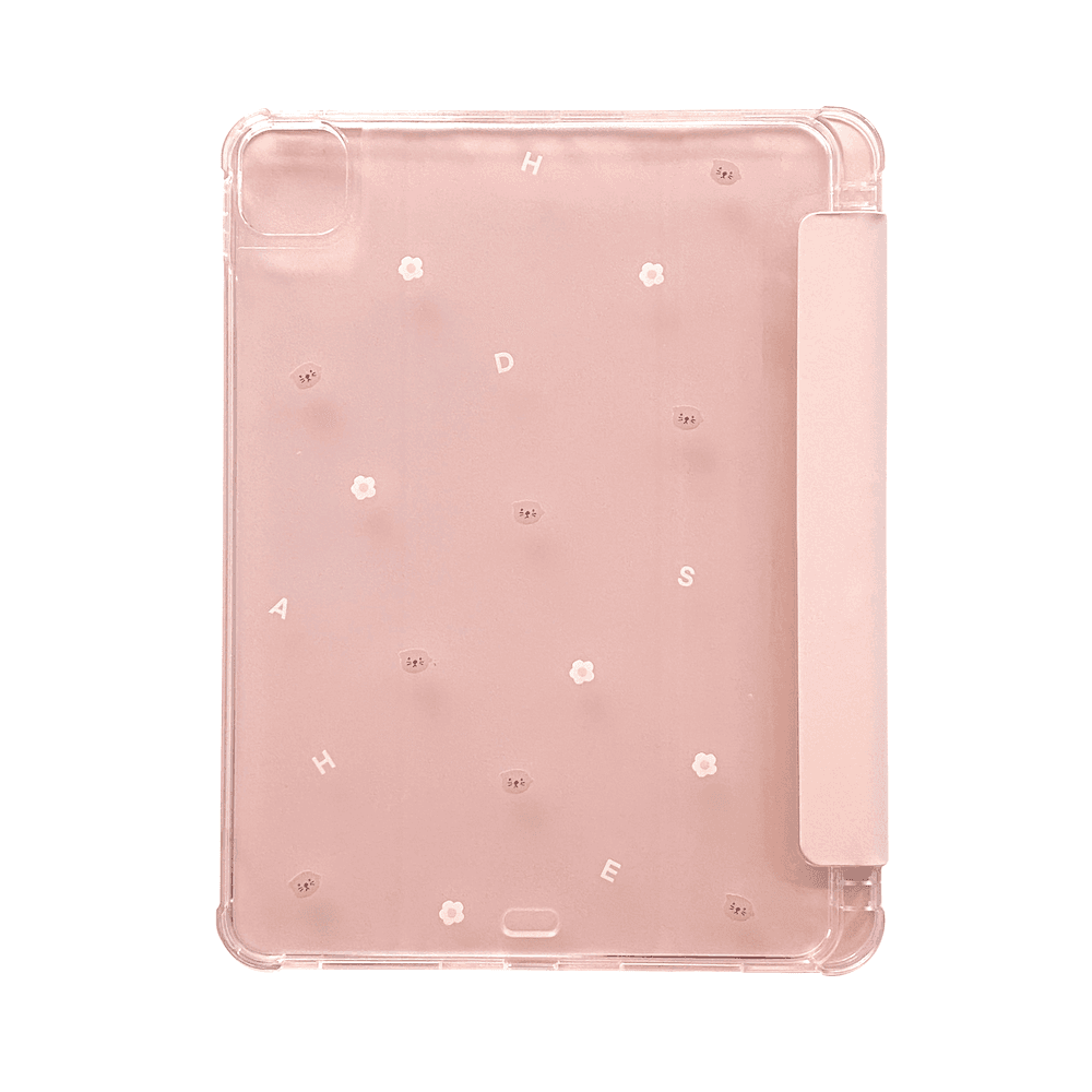 해달 패턴 스마트커버 (샌드핑크)