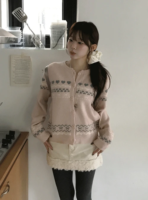 [윈터템☃️]아벨르 빈티지 가디건 (2color)