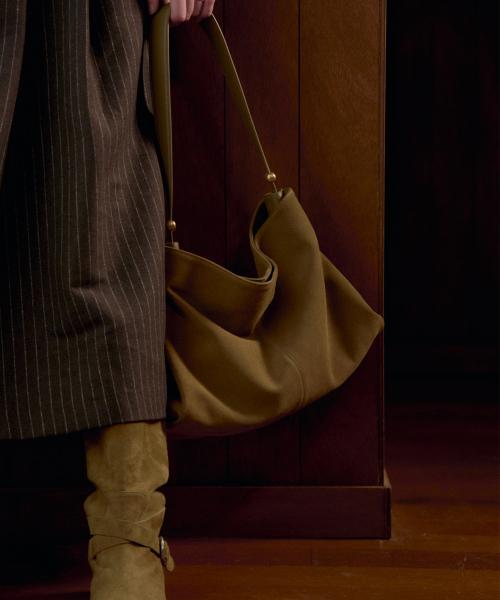 Sac Lucien Suede KhakiBeige