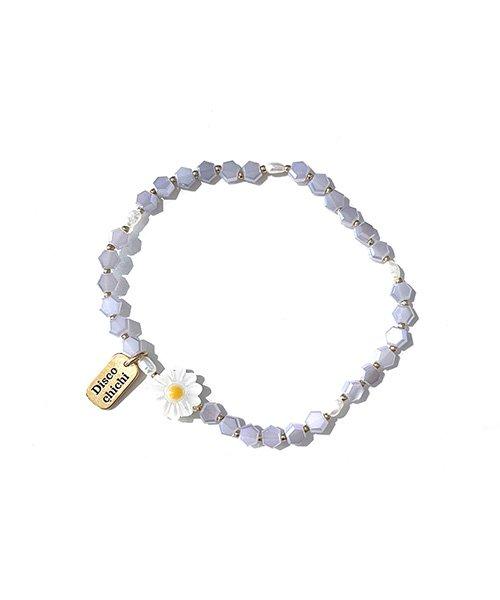 DV032 Mauve daisy bracelet
