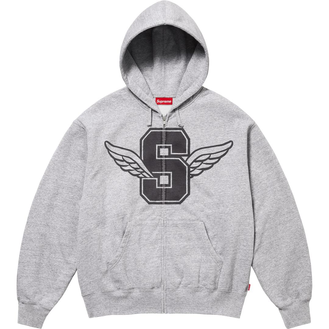 Wings Zip Up Hooded Sweatshirt - Shop