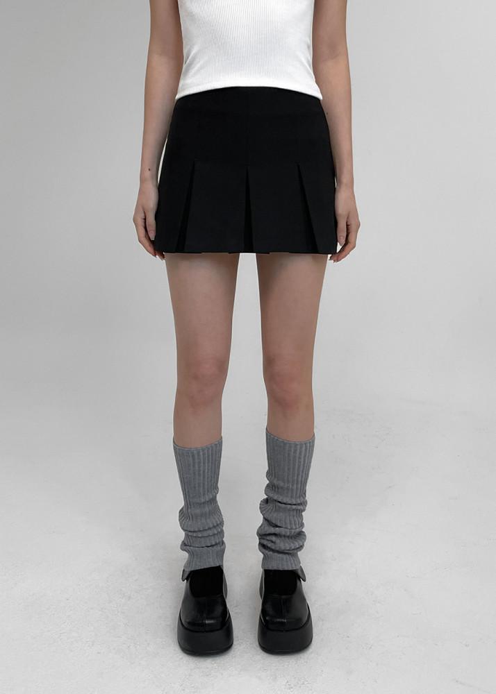 알던 플리츠 스커트팬츠