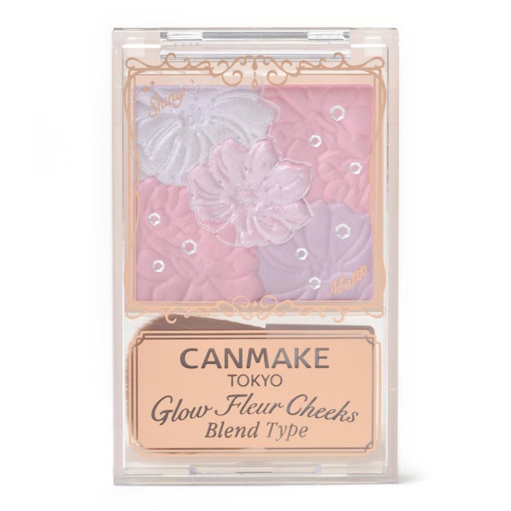 CANMAKE 캔메이크 글로우 플뢰르 치크 (블렌드 타입) B03 라벤더 크림