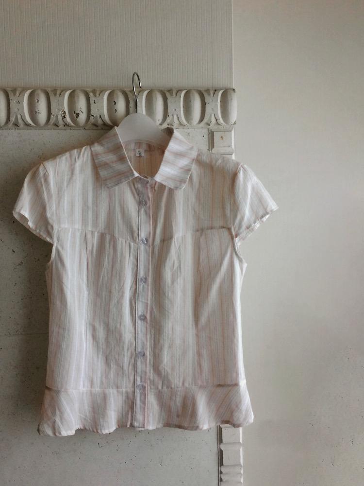 Aster Stripe half Shirt