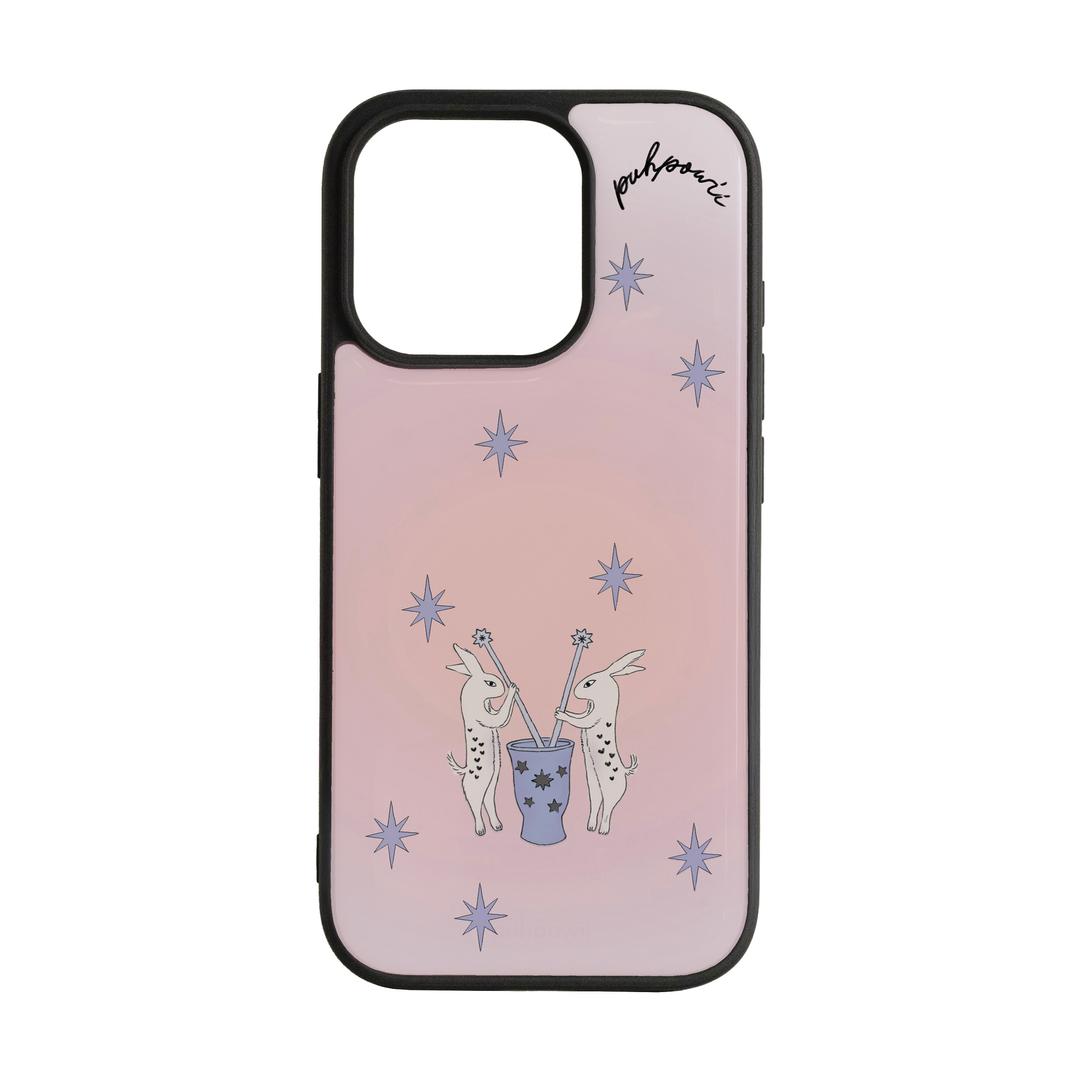 [3/27 open] Wish Rabbits (peachy pink) 에폭시 범퍼 케이스