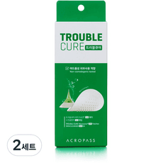 아크로패스 대용량 패치 24p + 스킨 클렌저 12p 세트, 1세트, 2세트