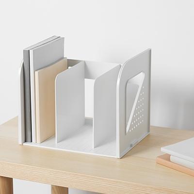 EL 책꽂이 3단 WH - 화이트