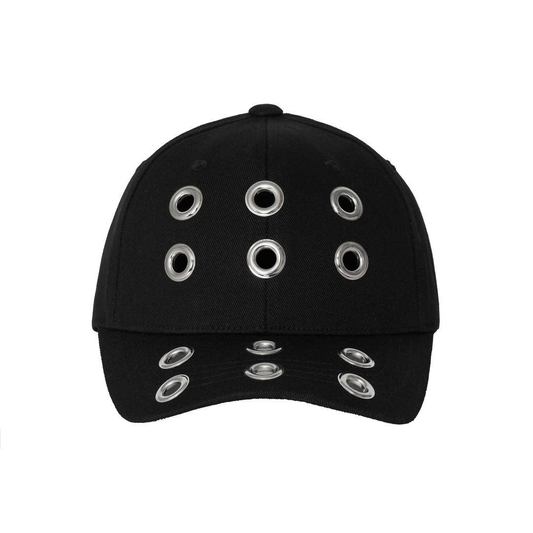Eyelet ball cap