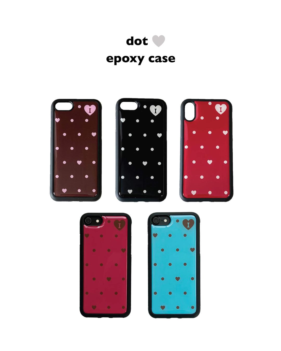 dot ♡ case | 도트 에폭시 / 맥세이프 케이스