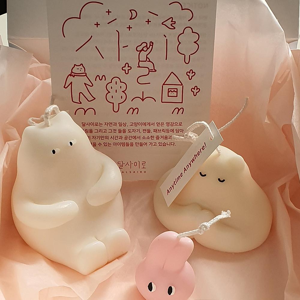 고양이를 부탁해 고양이 오브제캔들 필라캔들 내방꾸미기소품