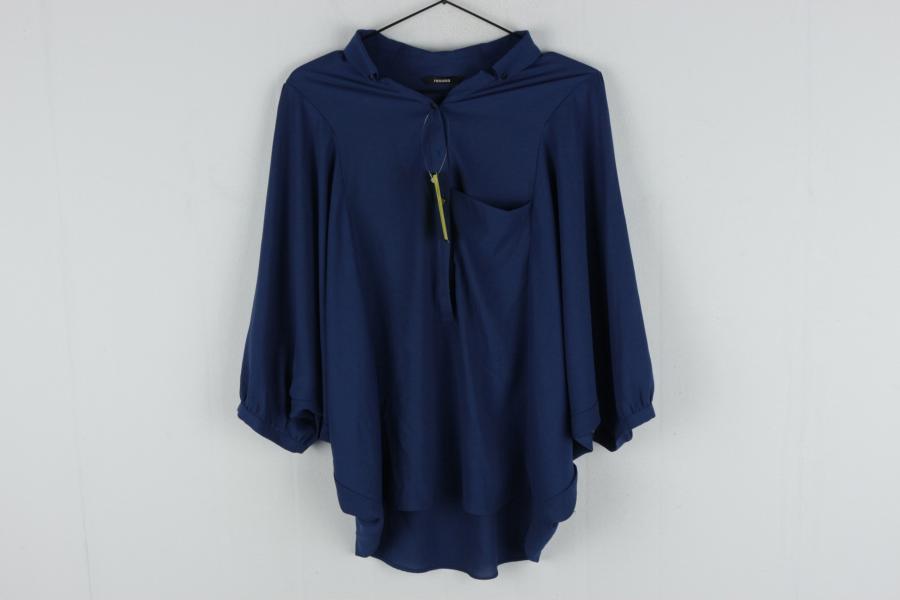 레노마 네이비 가오리 블라우스(FREE)