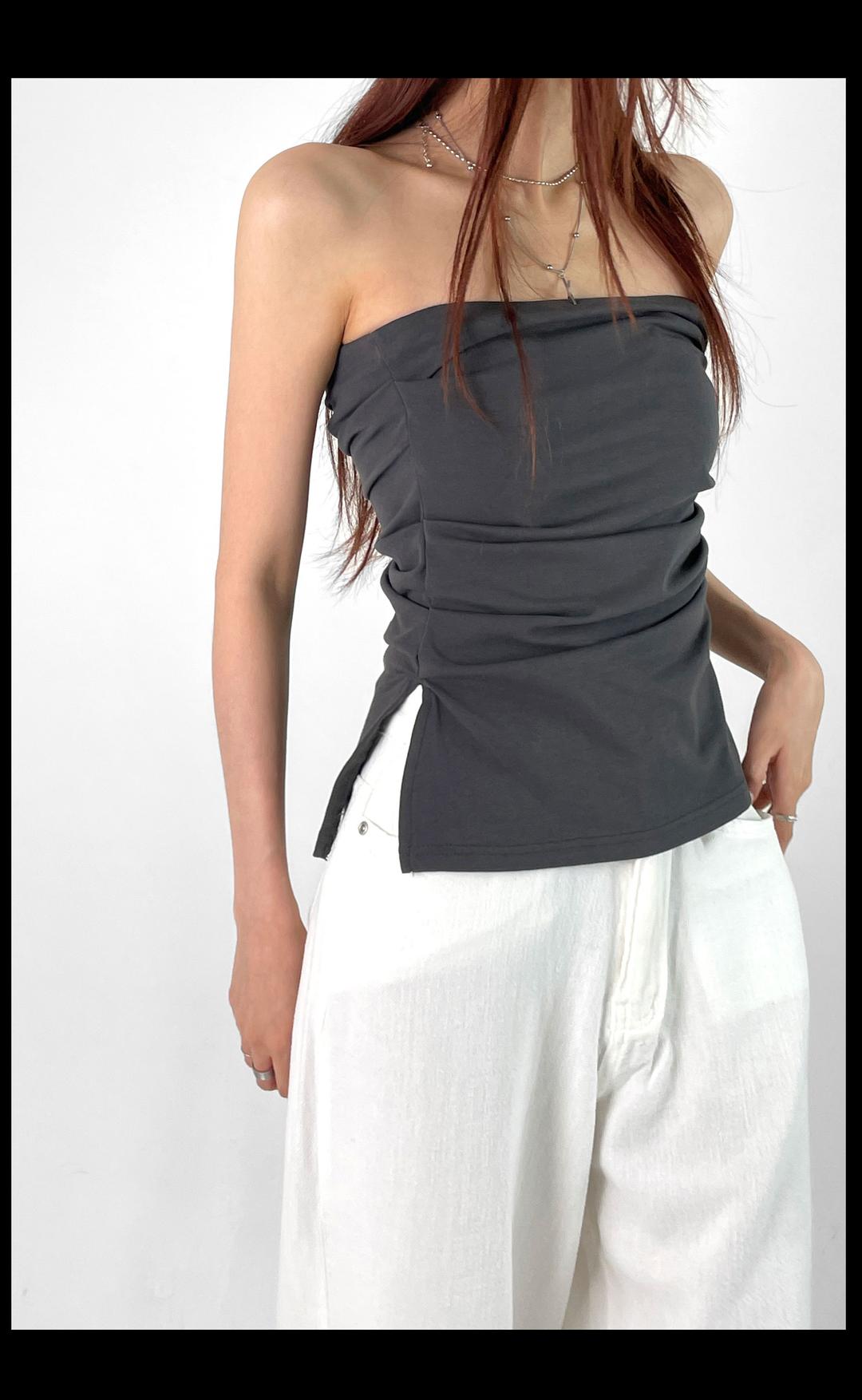 피키뚜 쥴리 셔링 탑 레이어드 쫀쫀