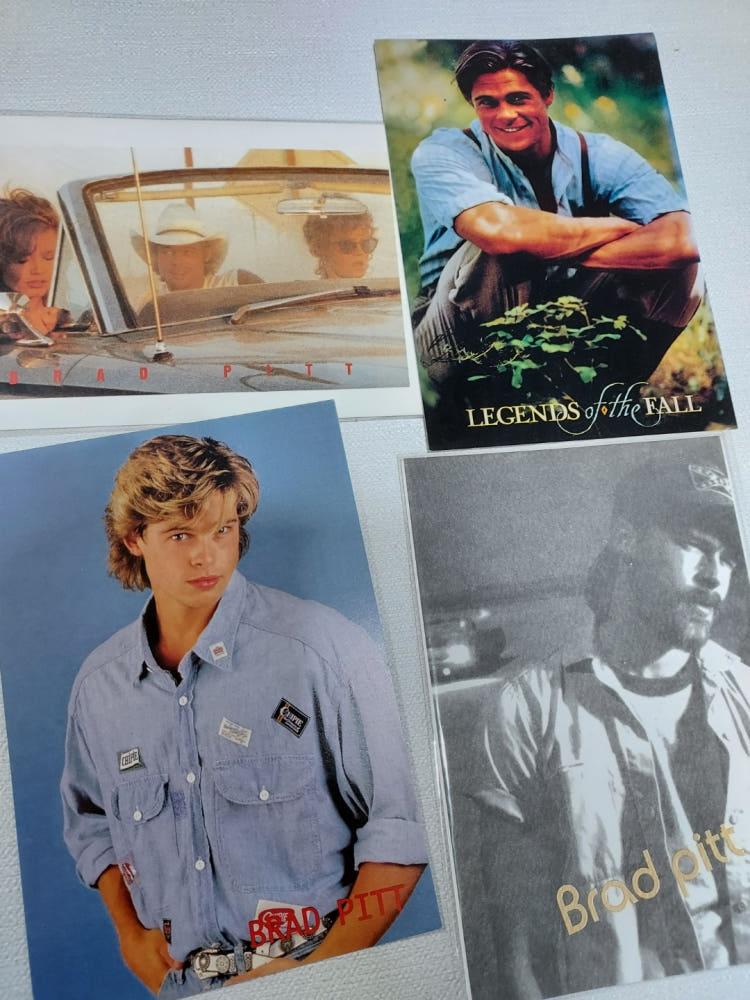 [고전문구] 영화배우 브래드피트 엽서(가을의 전설등)