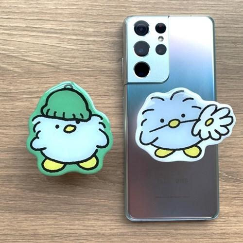 TOKS | 꽃을 문 펌덕. 삐딱모자펌덕