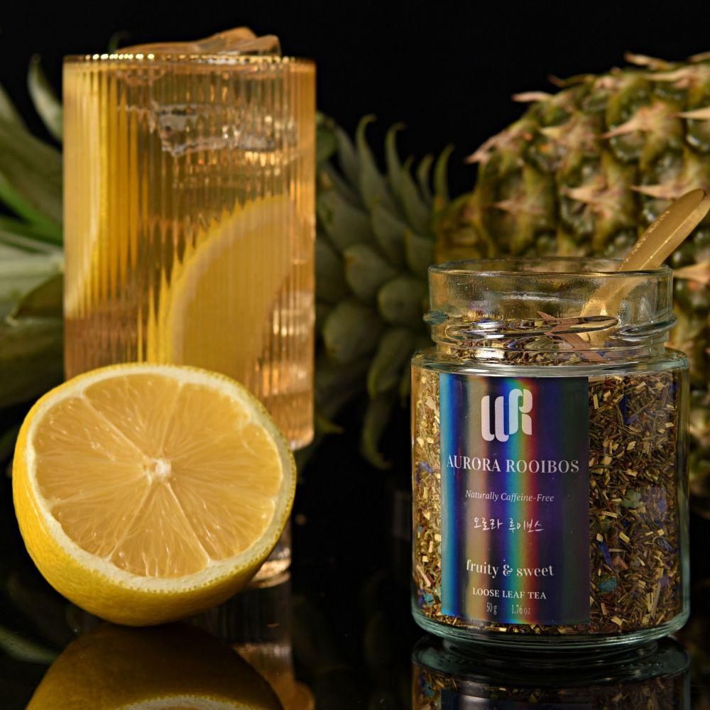 오로라 루이보스 Aurora Rooibos 잎차 50g 위아루이 블렌딩티