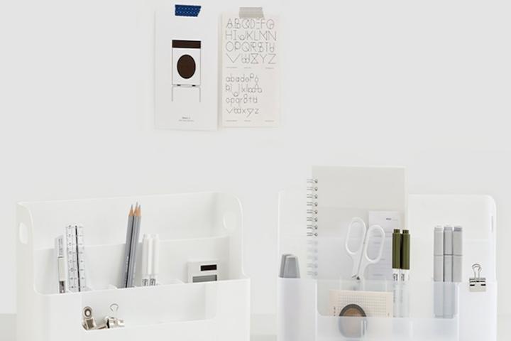 데스크 오거나이저 책상 정리 소품 볼펜 연필 필기구 정리함