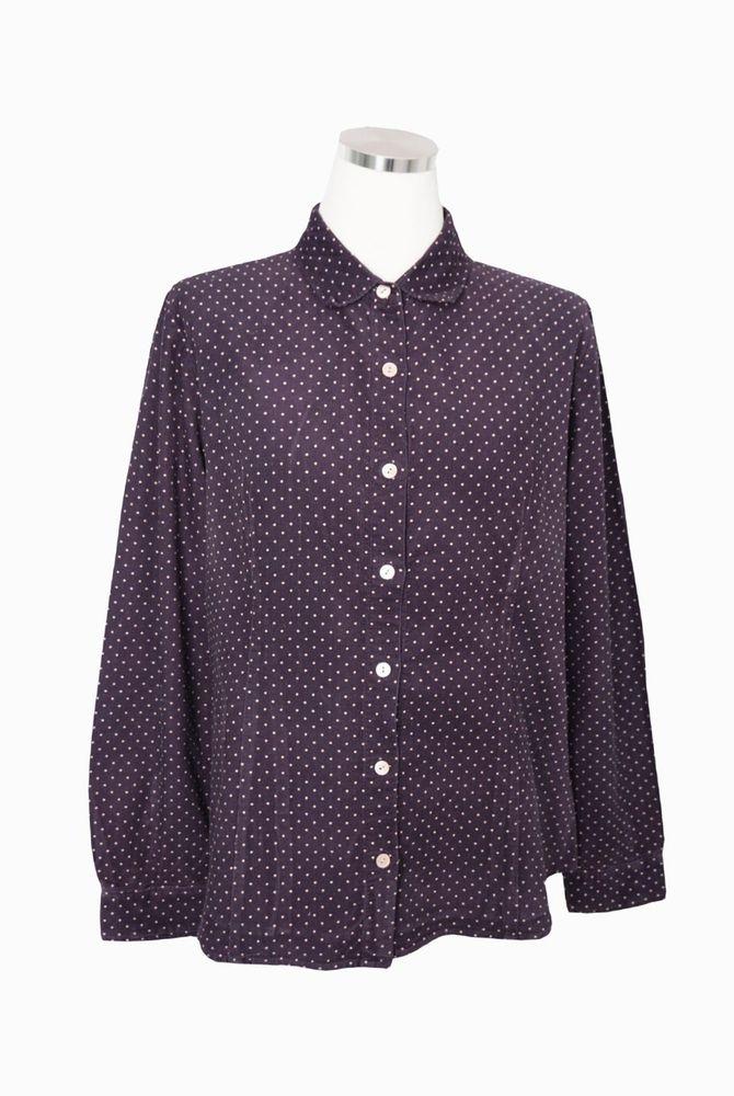 (80%세일)SIMPLE LIFE 코튼 100% 도트 셔츠 - Women