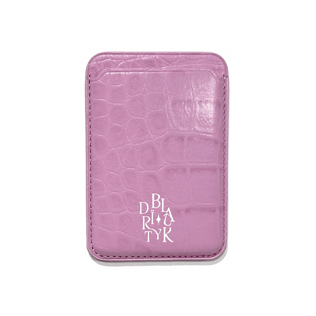 맥세이프 라일락 가죽 지갑®