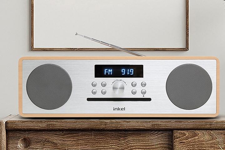 IK-A370CD CD플레이어 FM 라디오 USB 알람 프리미엄 블루투스 오디오