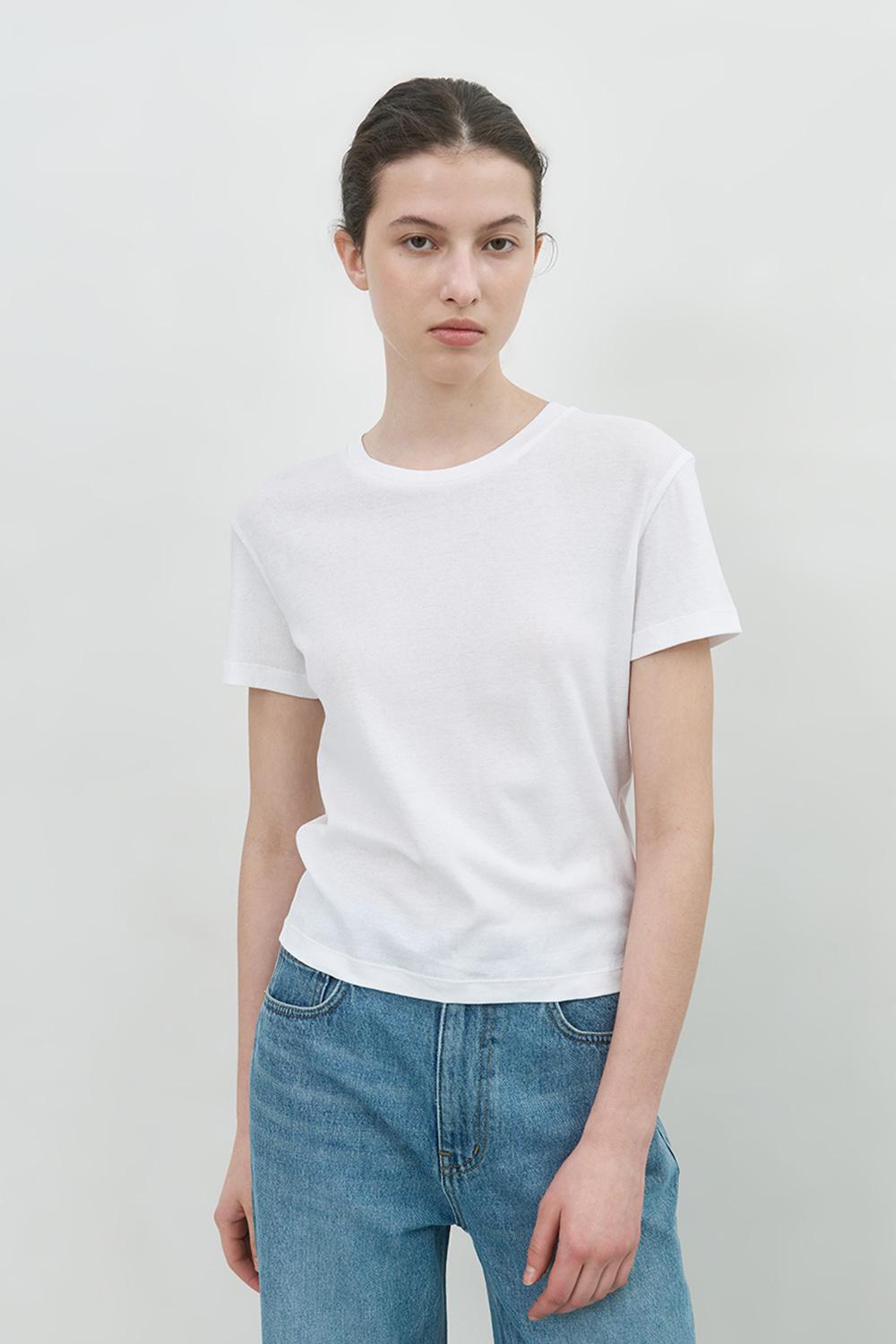 PIMA COTTON T-SHIRT (WHITE)