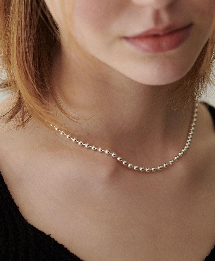 [당일출고][4차 리오더][925 silver] Un.silver.150 / gross corde necklace