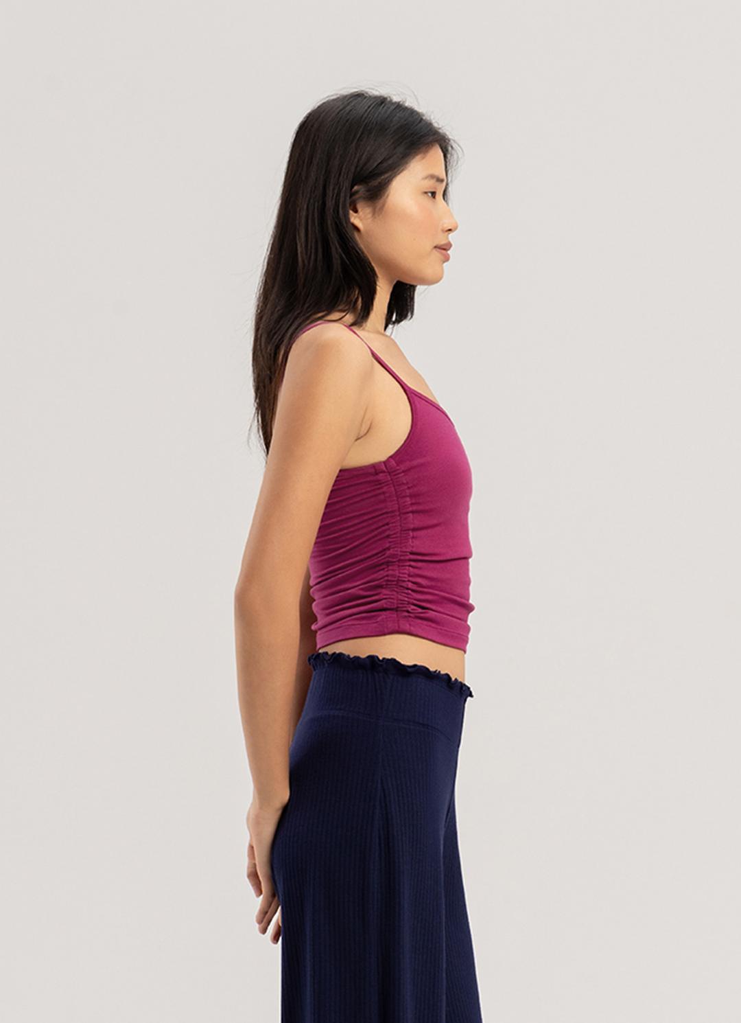 Ripple tank top_Boysenberry