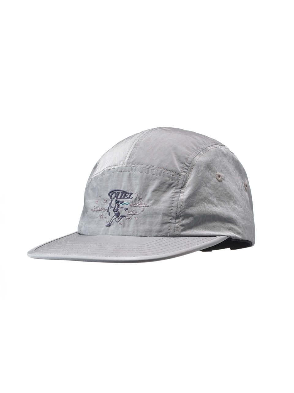 [4/21 예약배송] OUEL CAMP CAP_SILVER