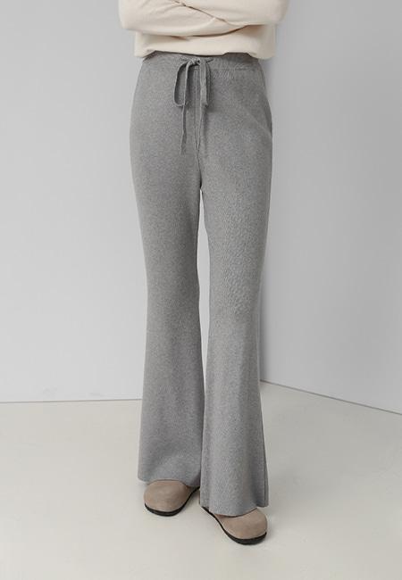 그레이스 부츠컷 니트 팬츠 (6color)