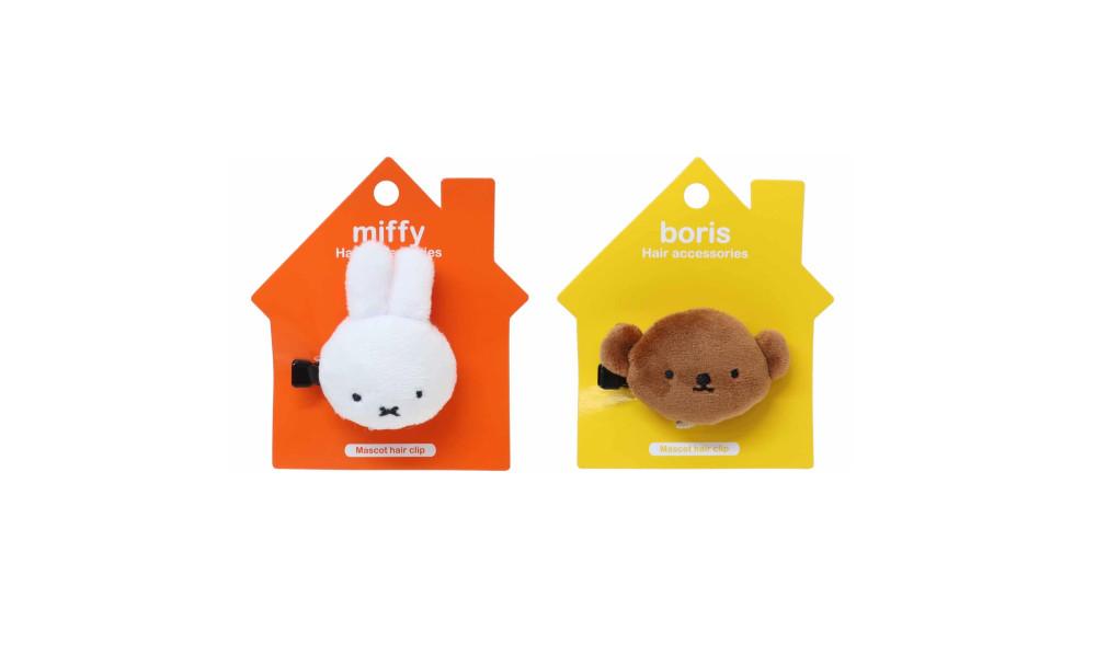 미피 miffy 보리스 앞머리 헤어핀 집게핀 헤어클립 토끼 곰돌이 집게