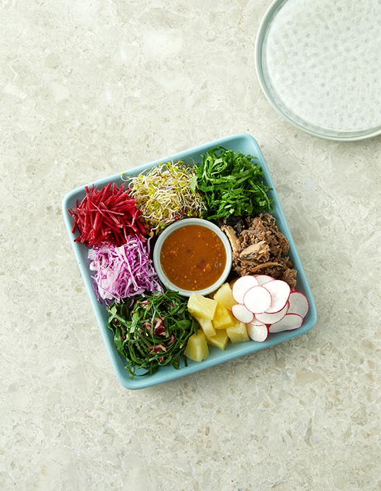 [도리깨침] 미니 월남쌈 (1인분)