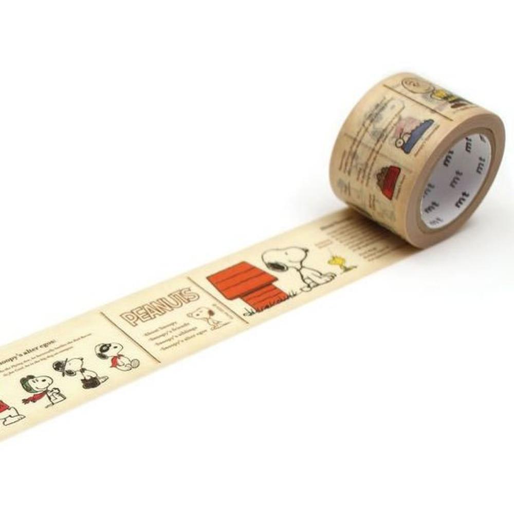 mt x 스누피 마스킹테이프 (스누피도감) MTPNUT05