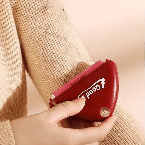 포레케슬 휴대용 재사용 가능한 찍찍기 돌돌이, 레드, 1개 - 찍찍이테이프 | 쿠팡