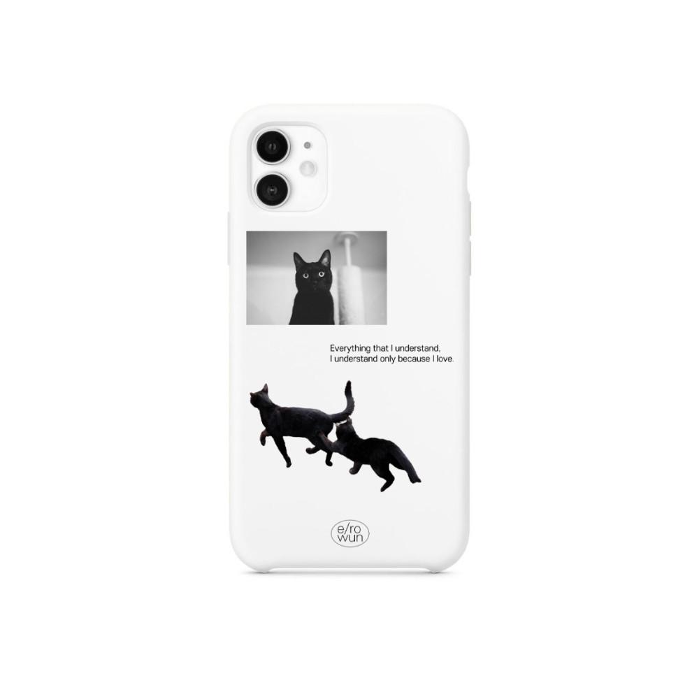 black cats phone case