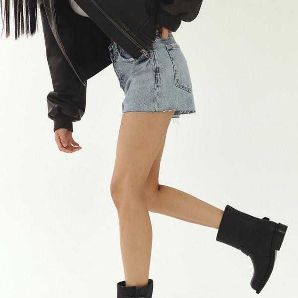 MOON BIKER ANKLE BOOTS 문 바이커 앵클부츠 23S01BK