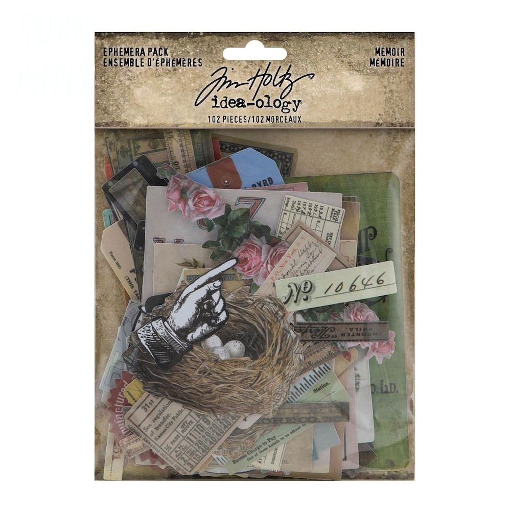 팀홀츠 Tim Holtz Idea-ology TH94221 EPHEMERA PACK MEMOIR TH 017